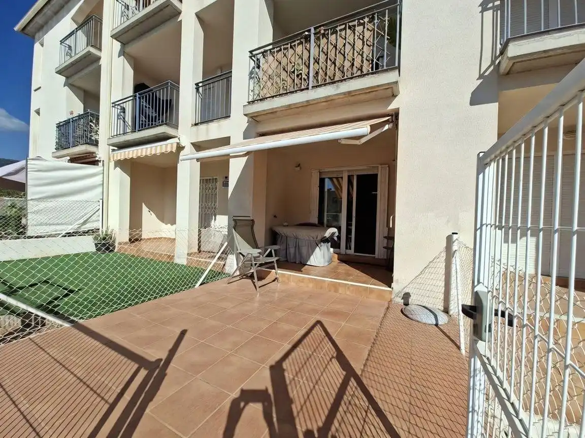 Terrasse von Erdgeschoss zum Verkauf in Alcanar mit Terrasse, Möbliert und Gemeinschaftspool