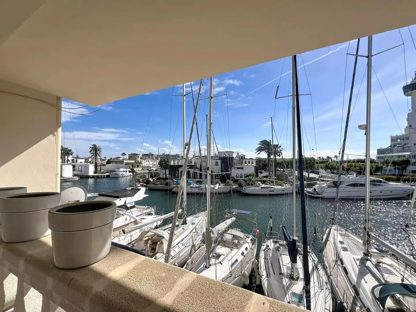 Terrasse von Wohnungen zum Verkauf in Empuriabrava