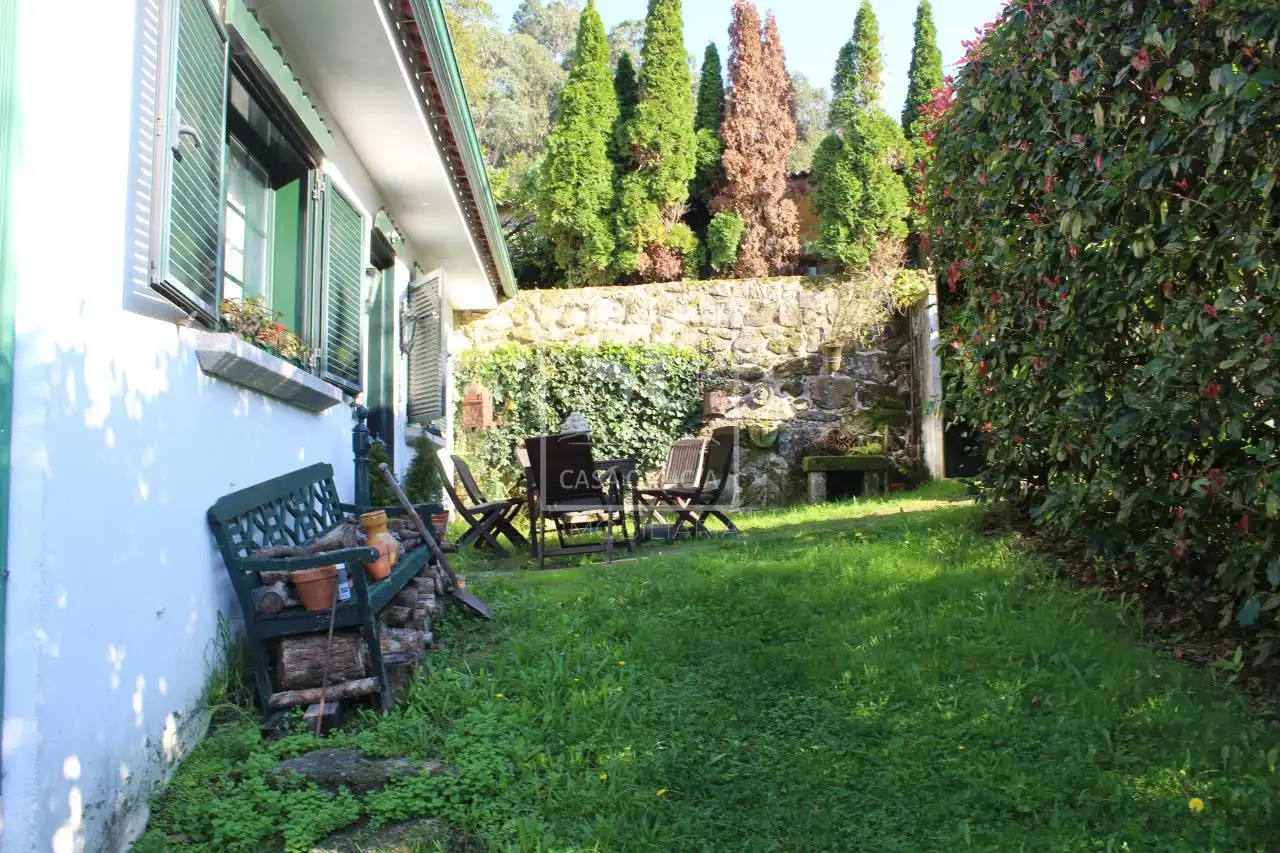 Jardí de Casa o xalet en venda en Gondomar amb Calefacció, Jardí privat i Moblat
