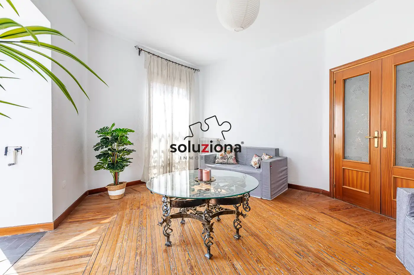 Sala de estar de Piso en venta en Barrio de Salamanca