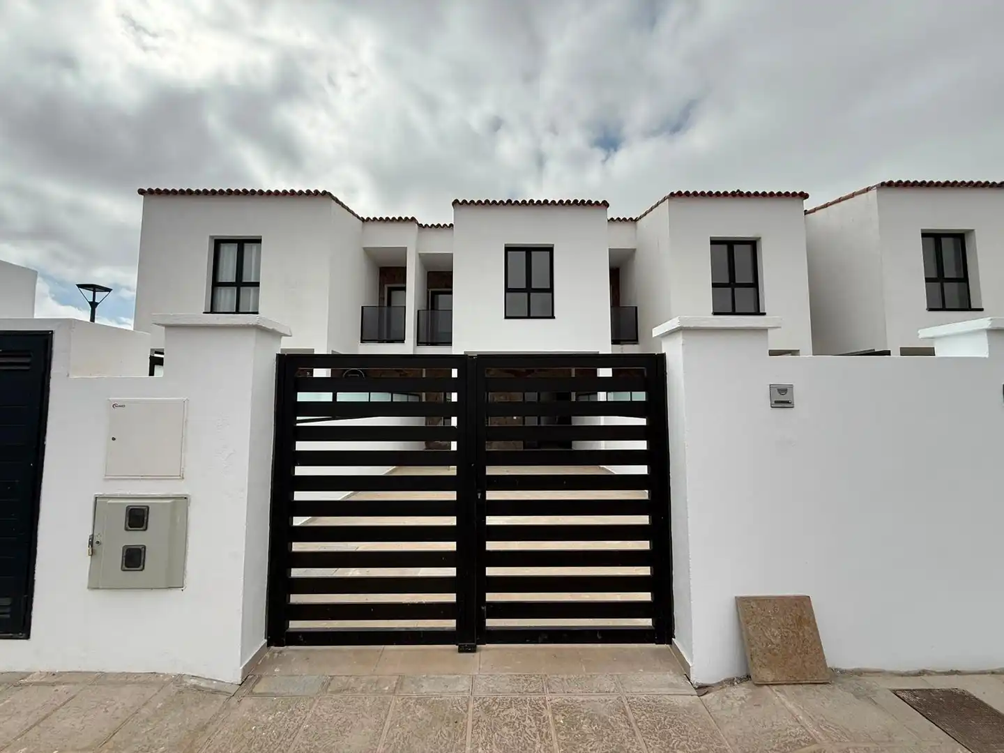Vista exterior de Casa o xalet en venda en La Oliva