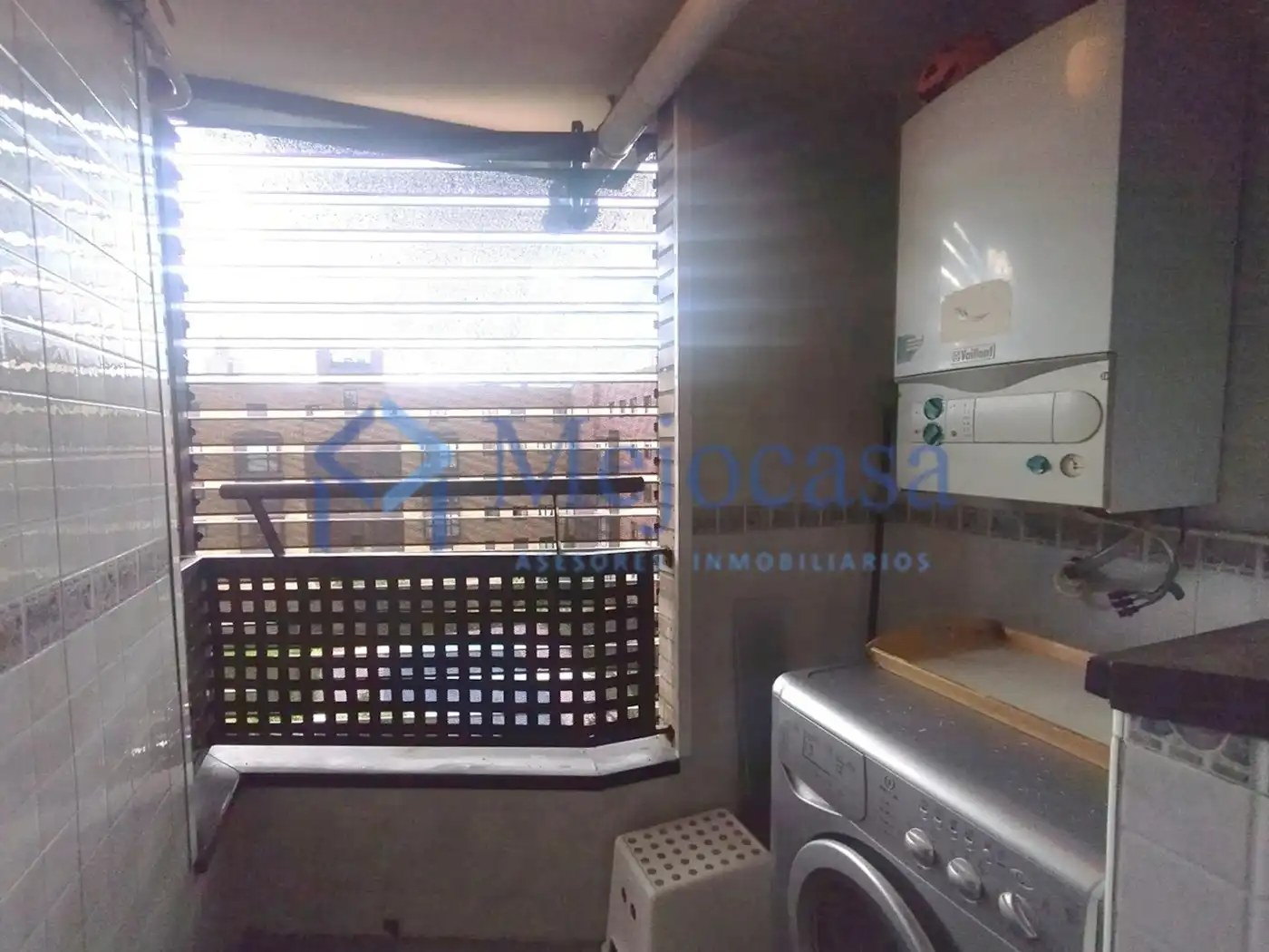 Balcony of Flat for sale in Madrid  with Air Conditioner, Heating and Private garden