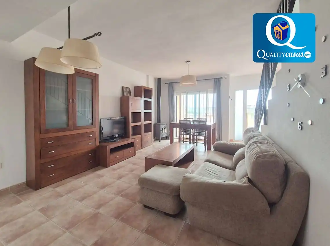 Living room of Houses for sale in Mutxamel  with Air Conditioner, Terrace and Storage room