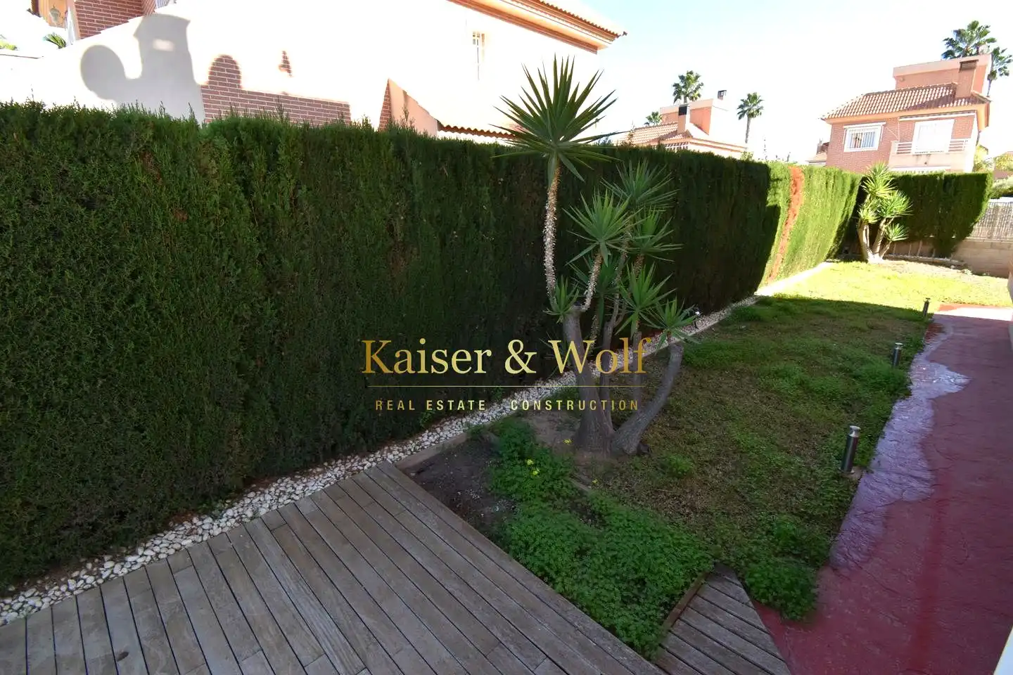 Jardín de Casa o chalet en venta en Santa Pola con Aire acondicionado, Jardín privado y Terraza