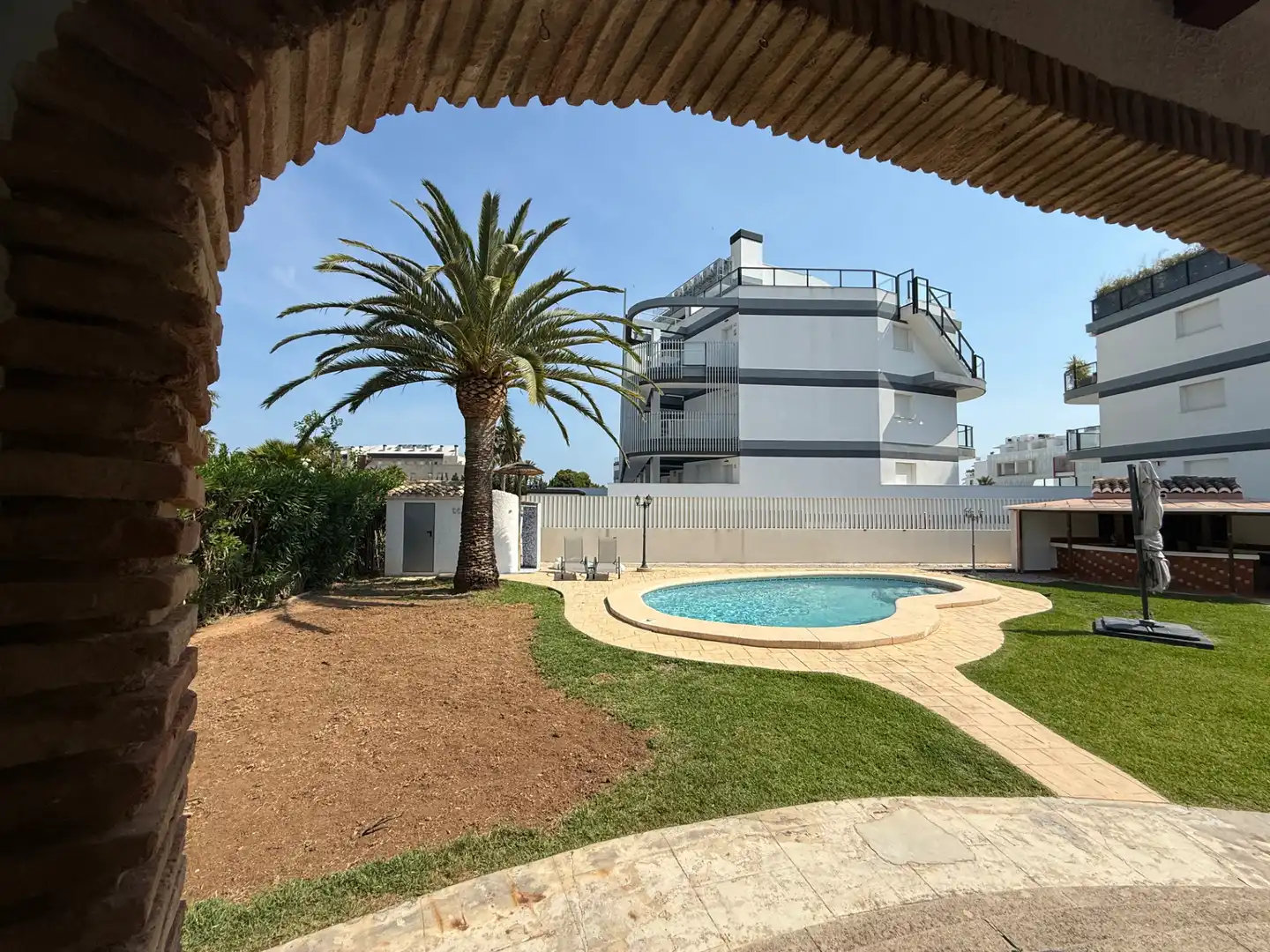 Swimming pool of Houses for rent in Dénia  with Air Conditioner, Heating and Private garden