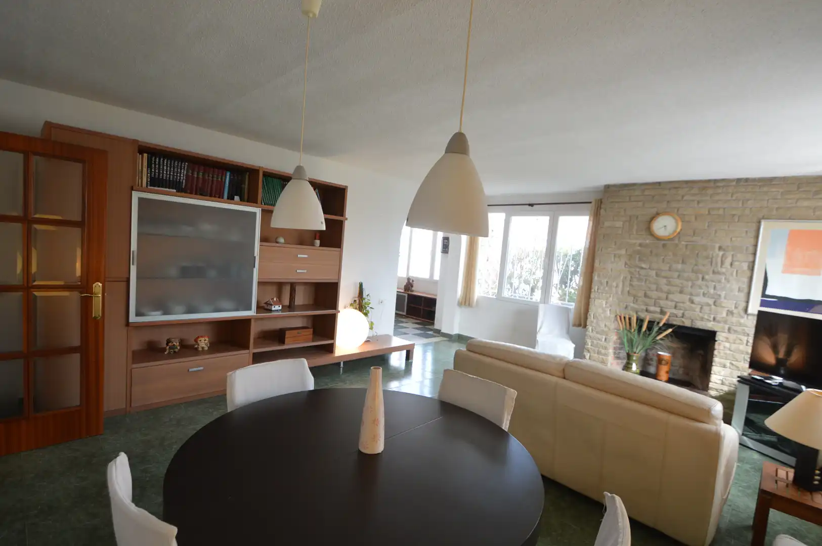 Sala d'estar de Casa o xalet en venda en Vinaròs amb Aire condicionat, Calefacció i Jardí privat