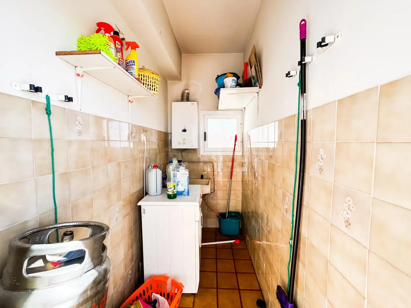 Kitchen of Flat for sale in Castilléjar  with Terrace, Furnished and Balcony