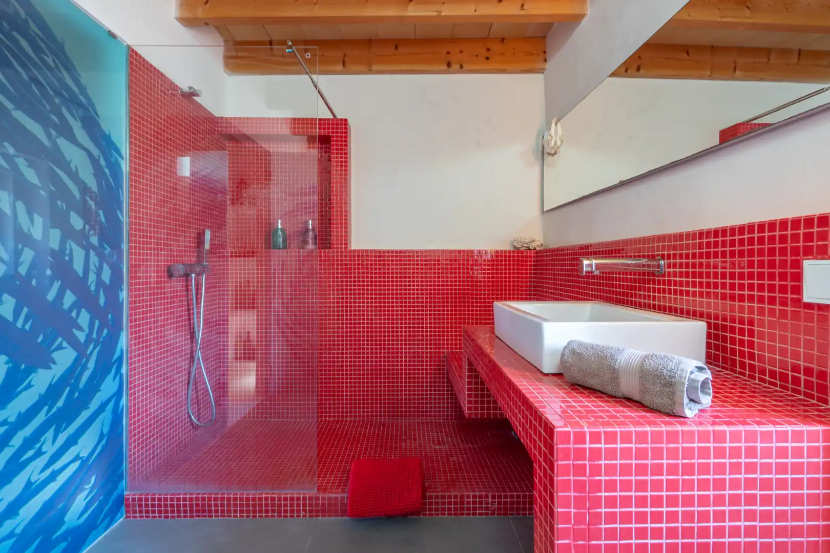 Badezimmer von Einfamilien-Reihenhaus zur Miete in Artà mit Klimaanlage, Heizung und Terrasse