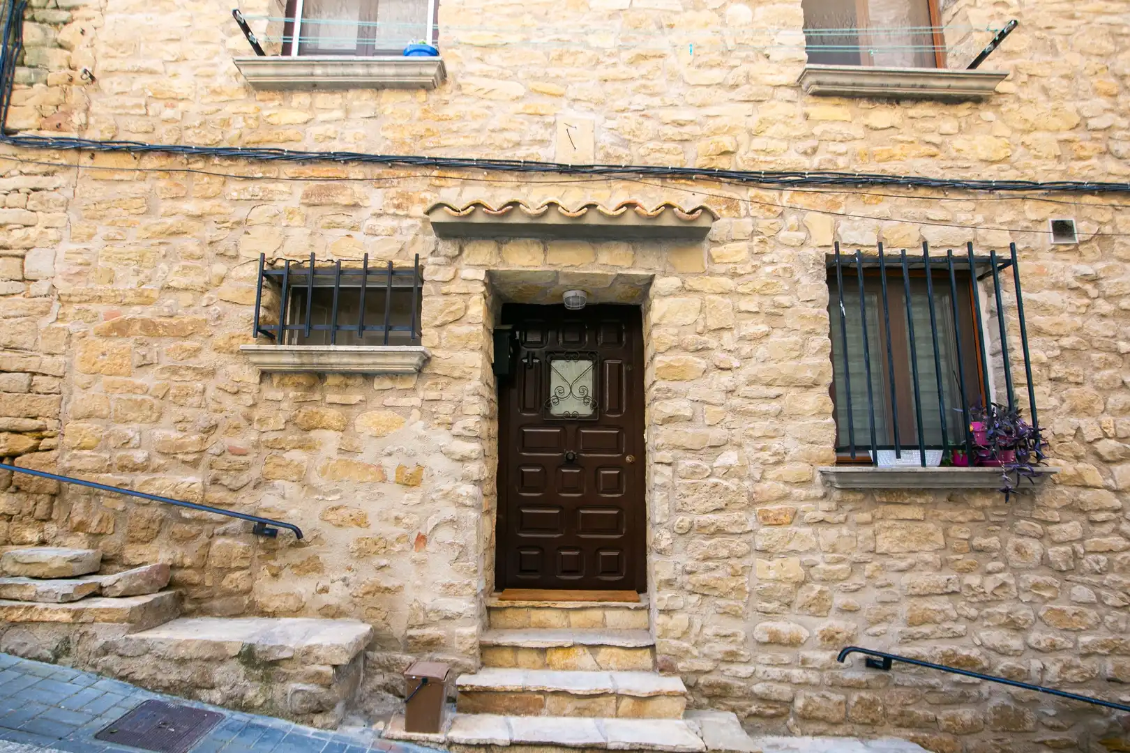 Exterior view of Houses for sale in Mendigorria  with Terrace, Furnished and Balcony