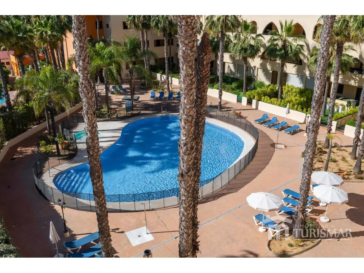 Swimming pool of Apartments for sale in Ayamonte  with Air Conditioner, Heating and Terrace