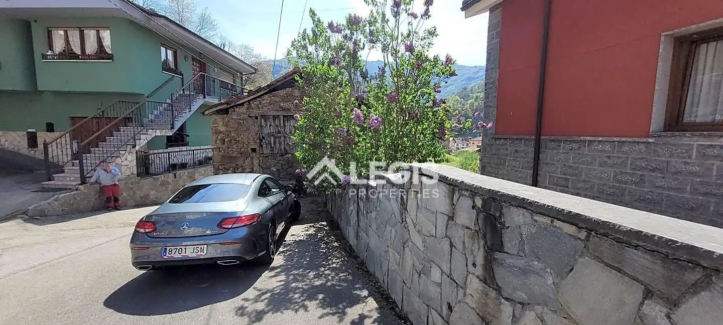 Vista exterior de Casa o chalet en venta en Aller con Terraza