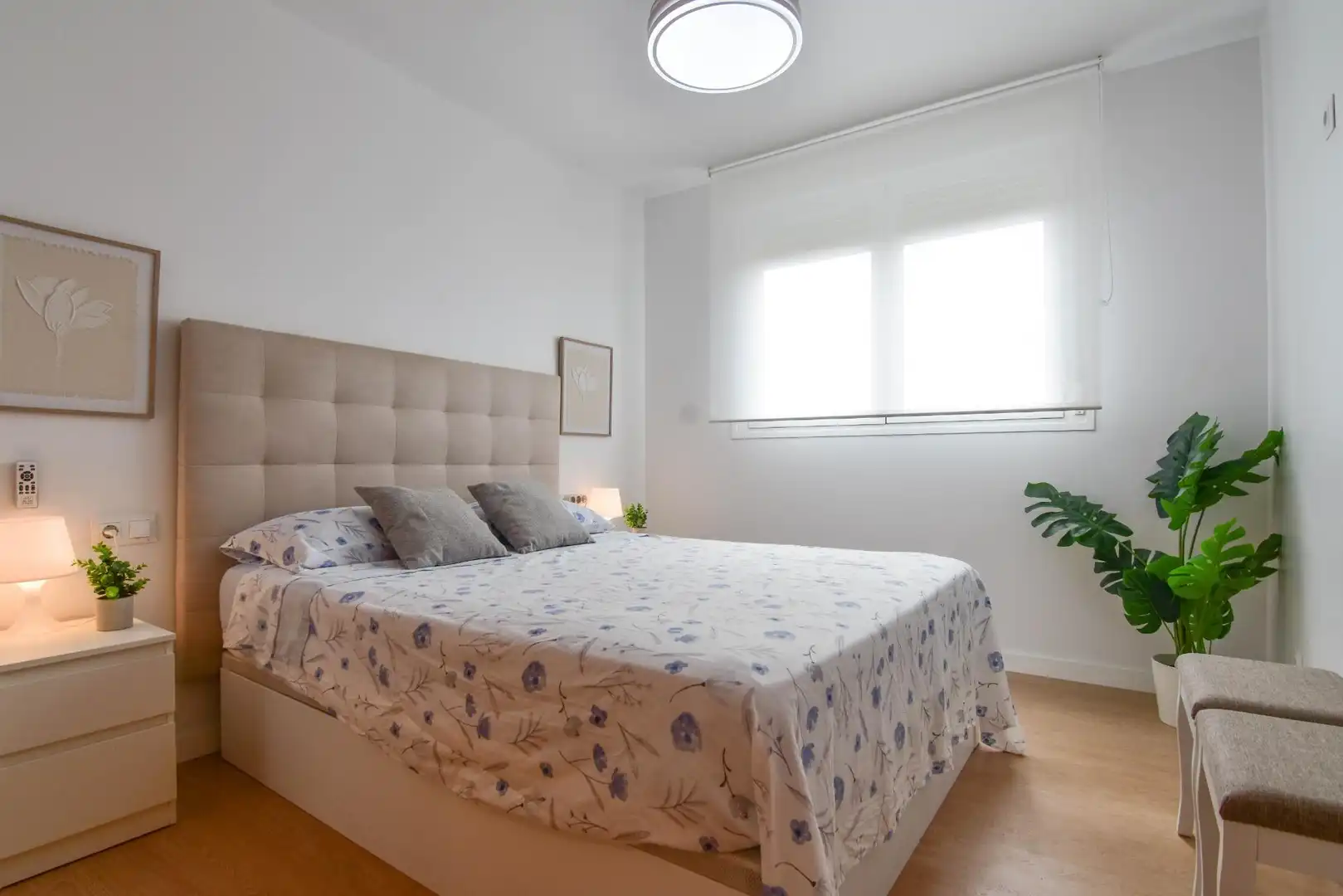 Dormitori de Apartament de lloguer en El Puig de Santa Maria amb Aire condicionat, Calefacció i Terrassa
