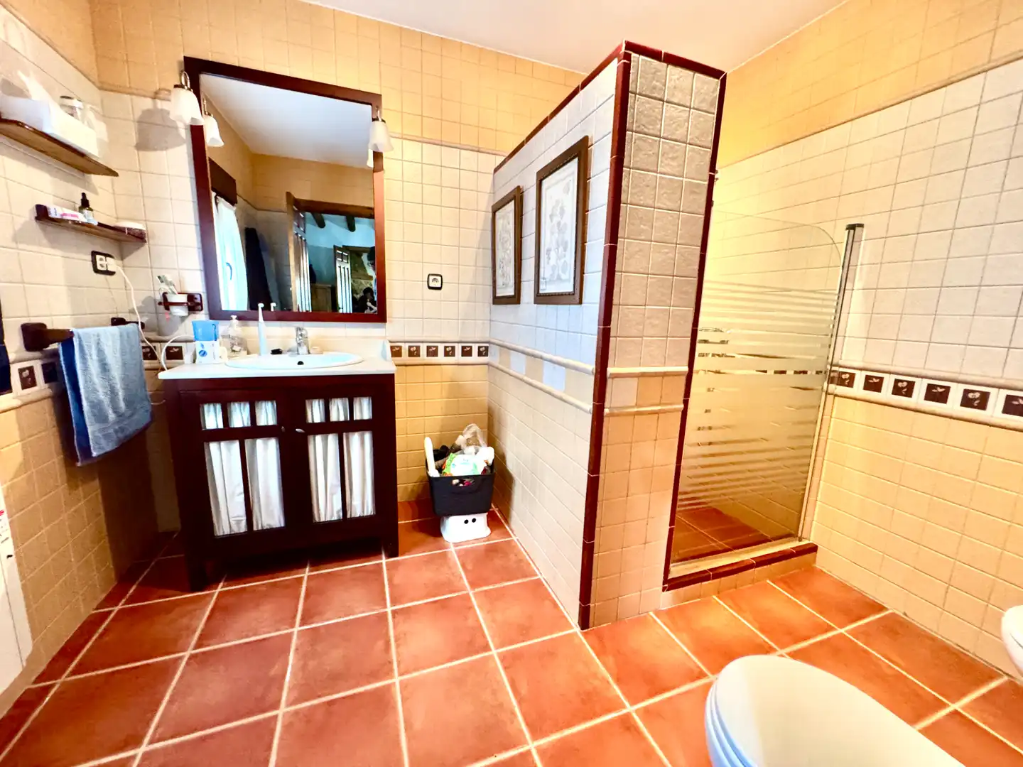 Bathroom of Houses for sale in Alpujarra de la Sierra  with Heating, Private garden and Terrace