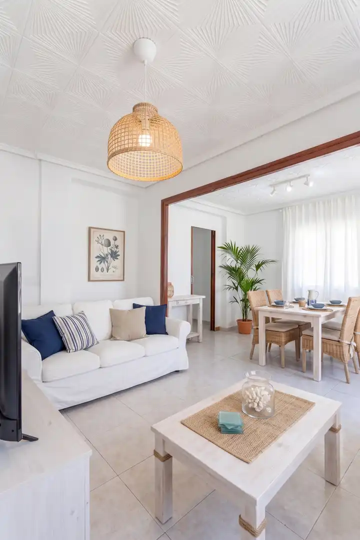 Sala de estar de Piso en venta en Foios con Balcón