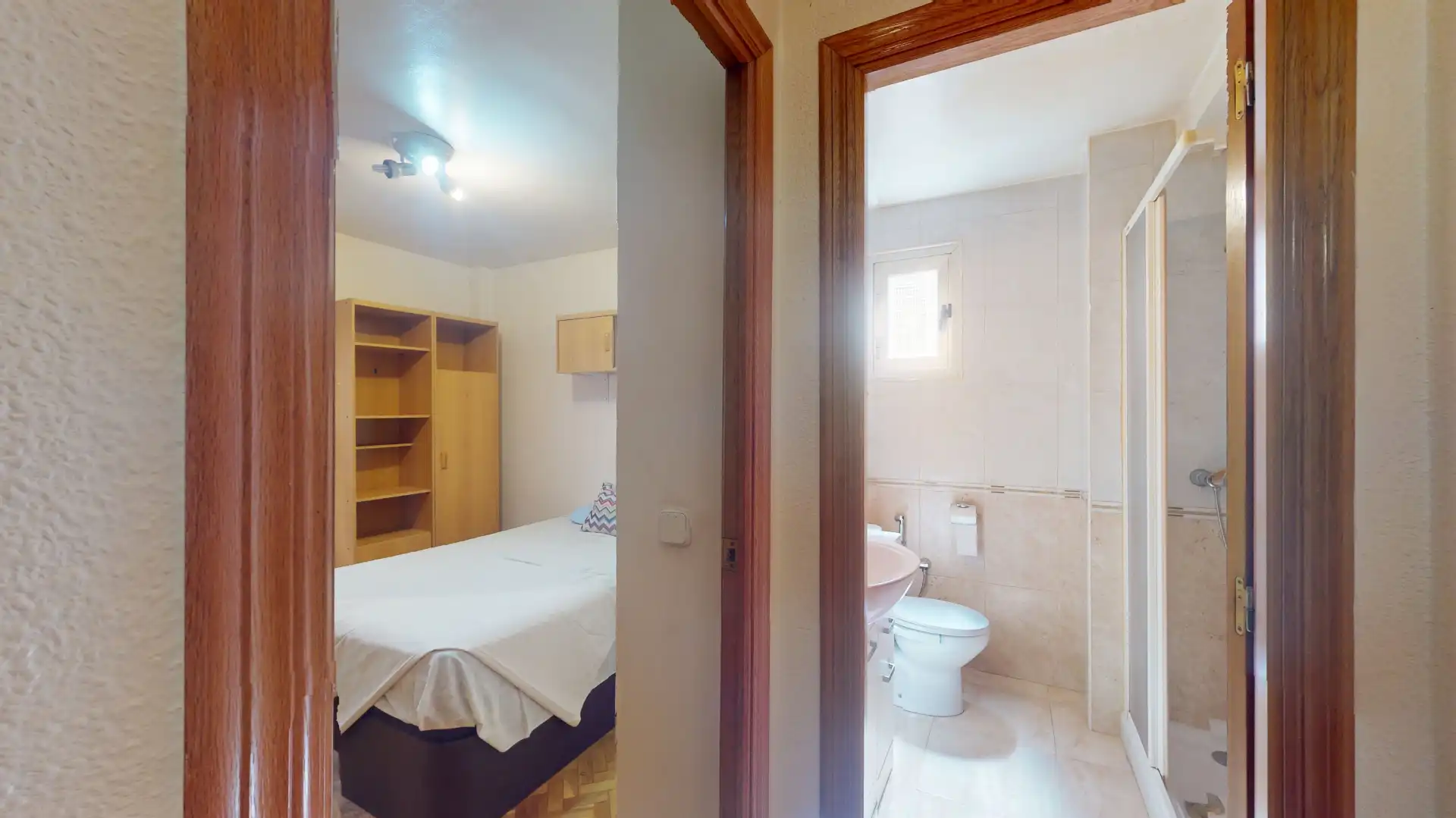 Bedroom of Flat for sale in Villajoyosa / La Vila Joiosa  with Air Conditioner, Furnished and Balcony