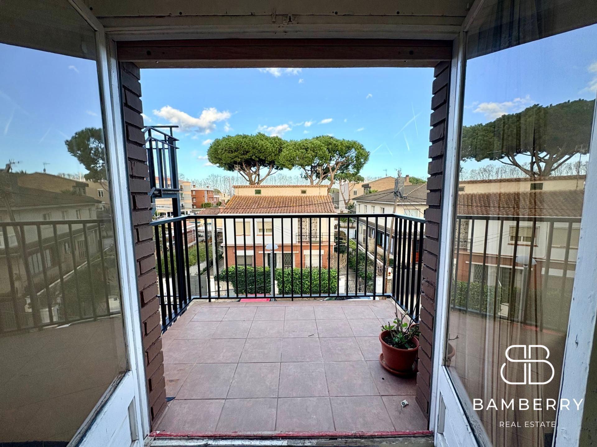 Balcony of Flat for sale in Castelldefels  with Private garden