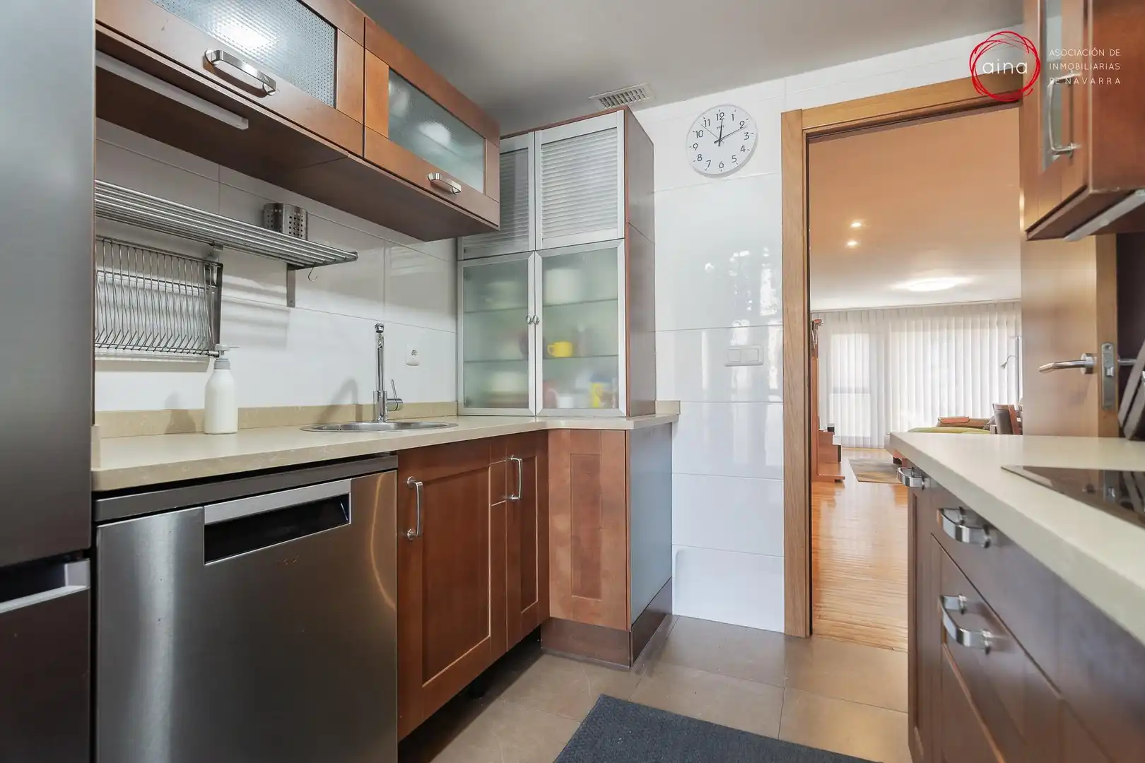 Cocina de Piso en venta en Berrioplano / Berriobeiti con Calefacción y Trastero