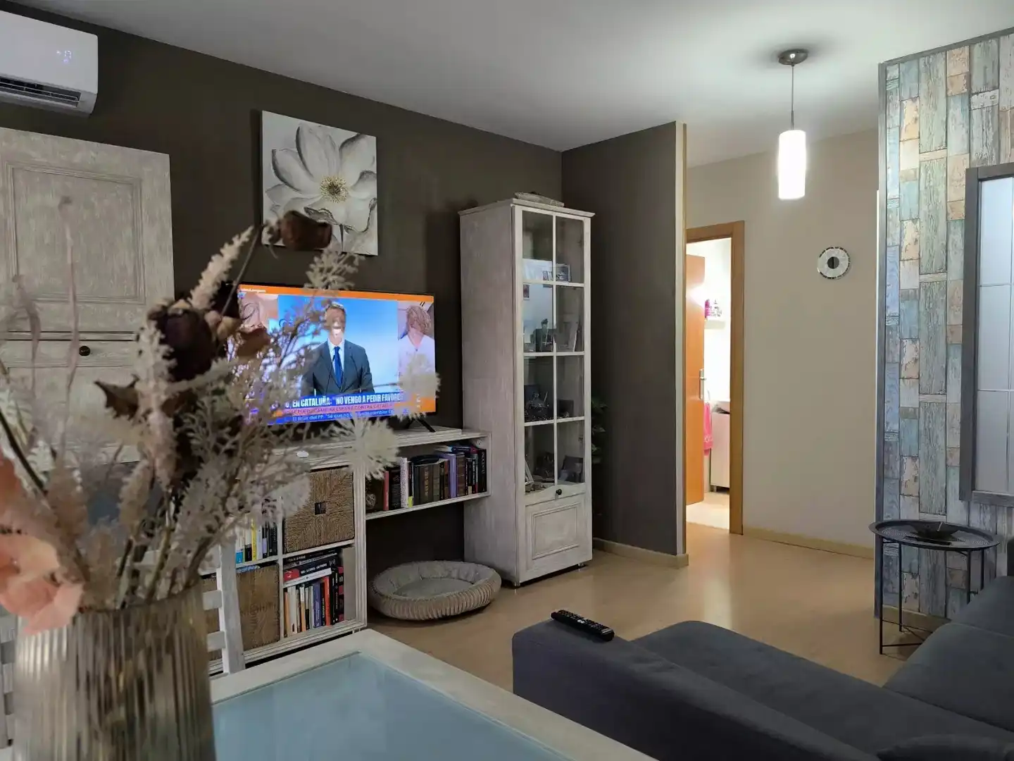 Wohnzimmer von Wohnung zum Verkauf in Tordera mit Klimaanlage, Heizung und Parkett