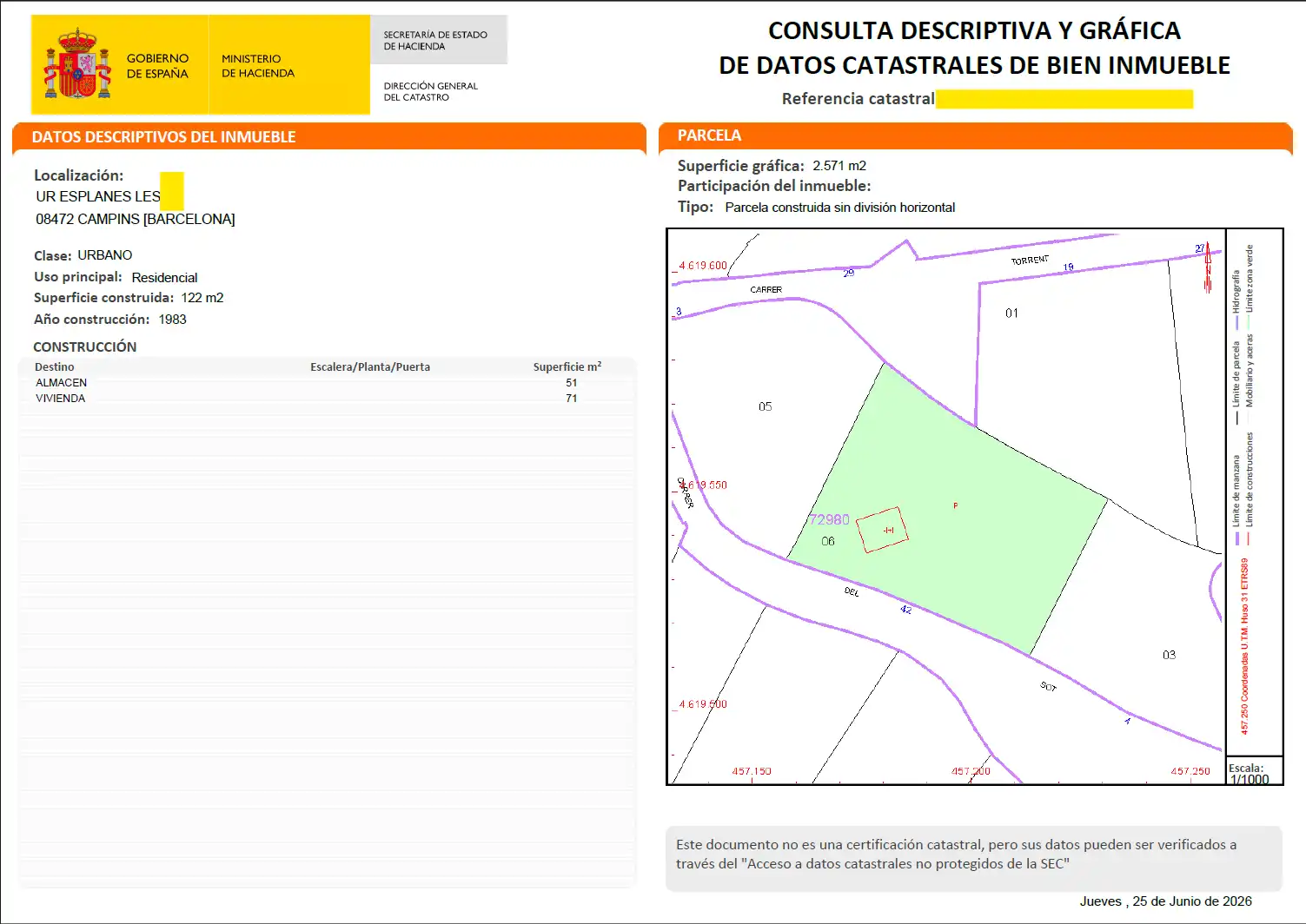 Exterior view of Houses for sale in Campins  with Private garden and Terrace