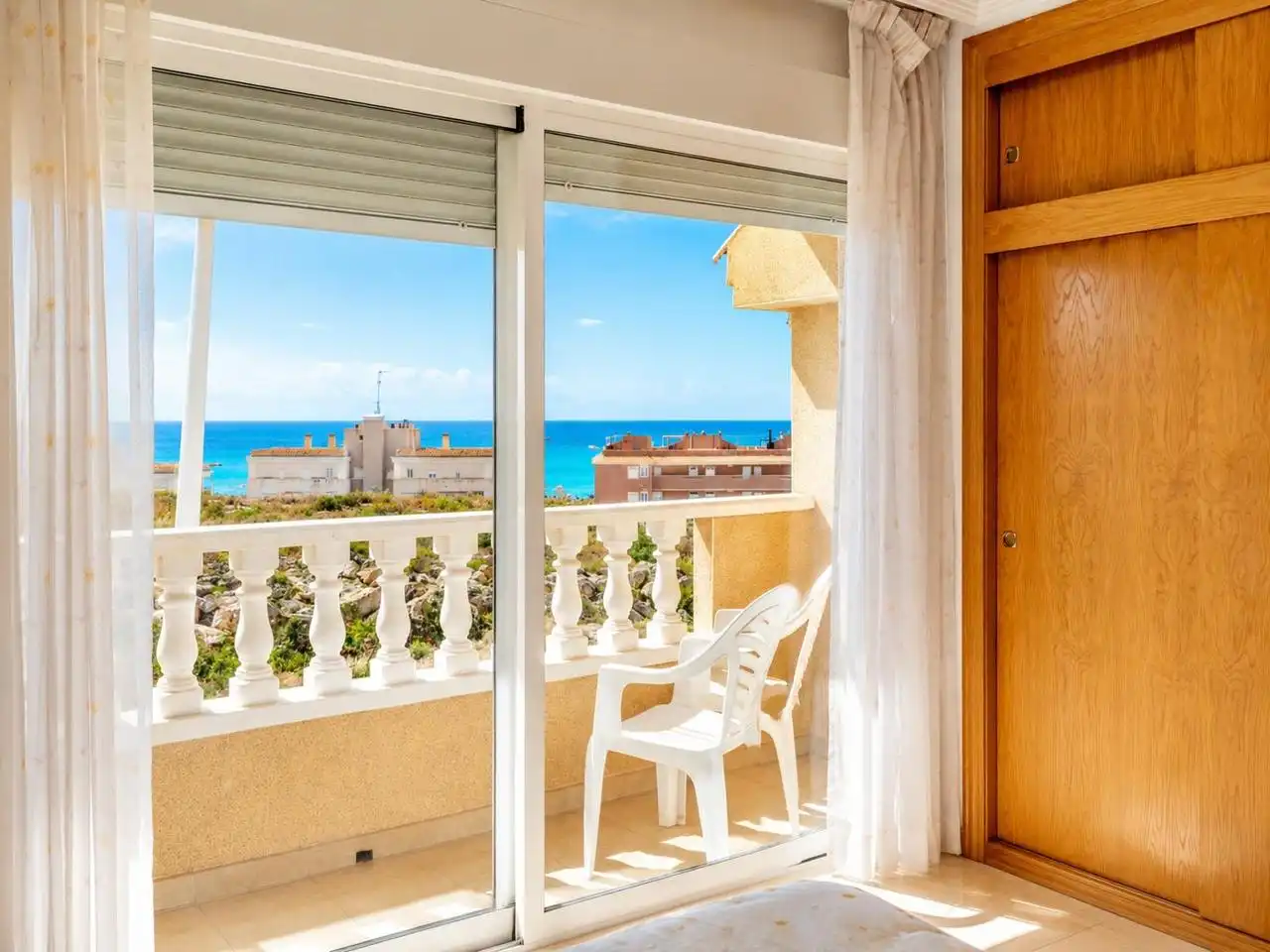 Terraza de Casa adosada en venta en Santa Pola con Aire acondicionado, Terraza y Piscina