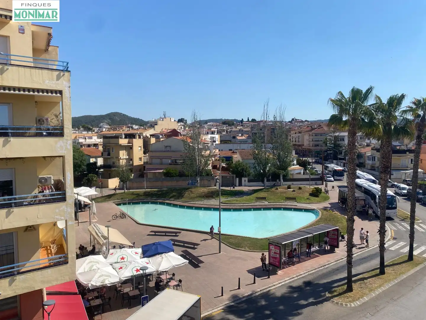 Swimming pool of Attic for sale in Sant Pere de Ribes  with Heating, Terrace and Balcony