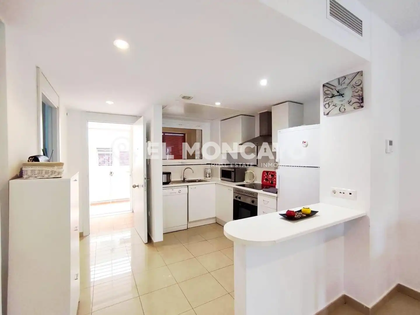 Cuina de Apartament en venda en Orihuela amb Aire condicionat, Calefacció i Jardí privat