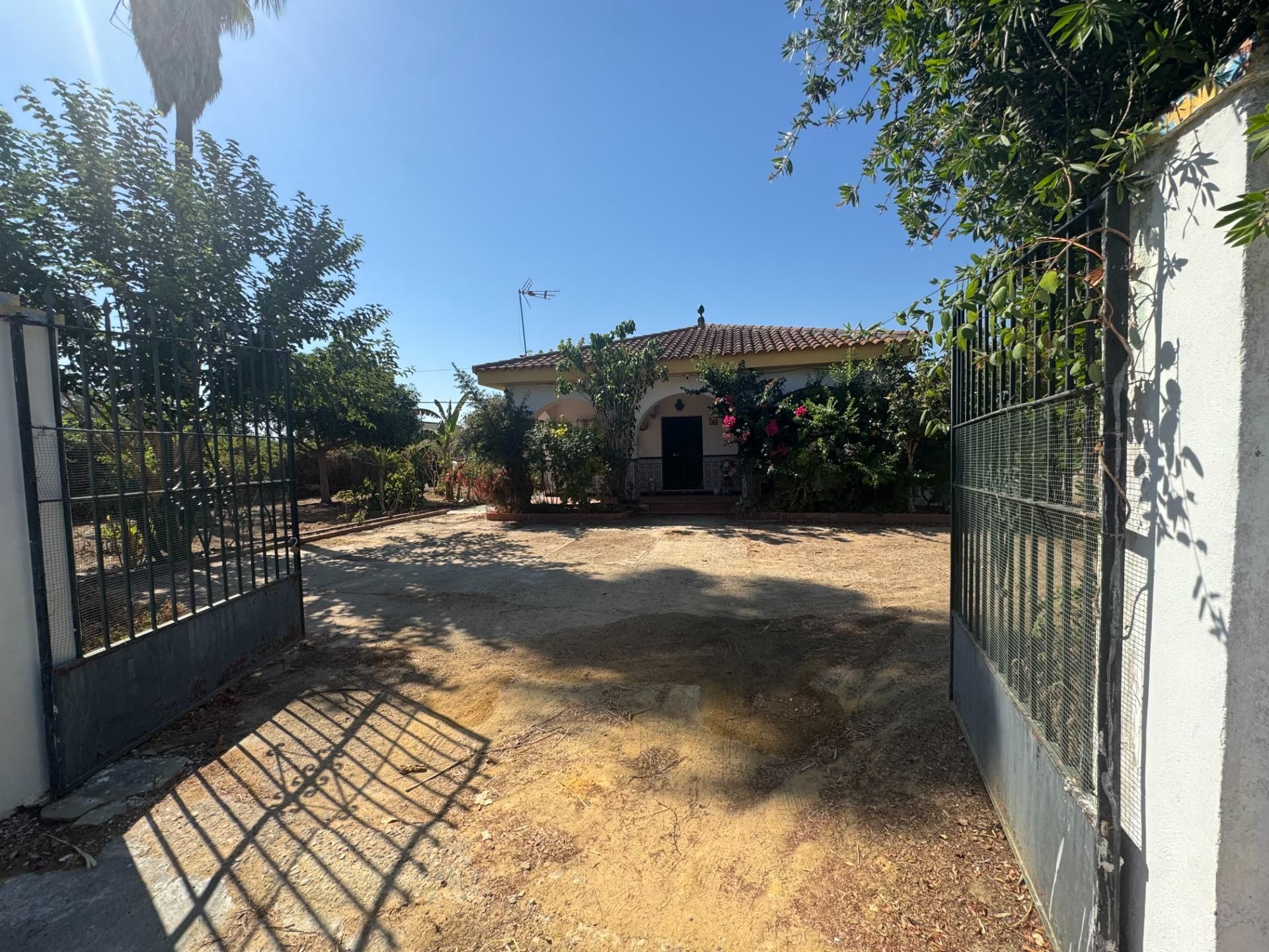 Vista exterior de Casa o xalet en venda en Brenes amb Aire condicionat, Jardí privat i Piscina
