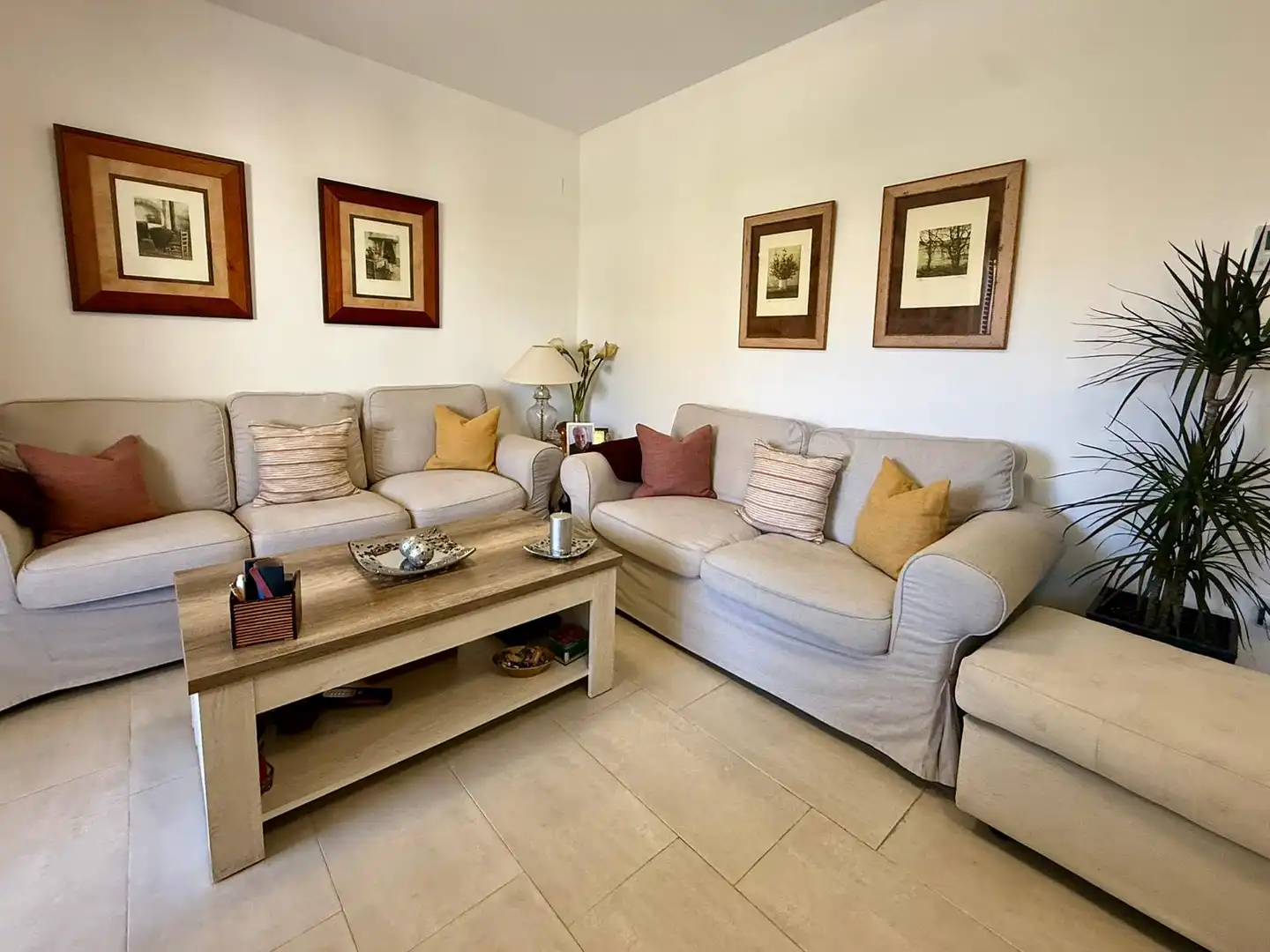 Sala de estar de Apartamento en venta en Dénia con Aire acondicionado, Calefacción y Terraza