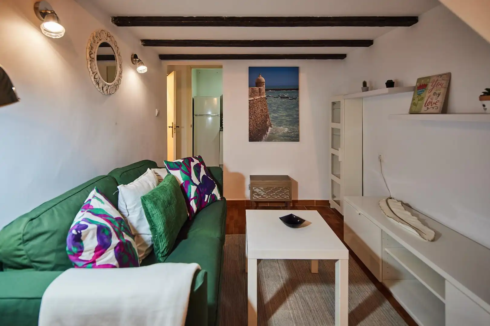 Wohnzimmer von Wohnung zum Verkauf in  Cádiz Capital mit Möbliert
