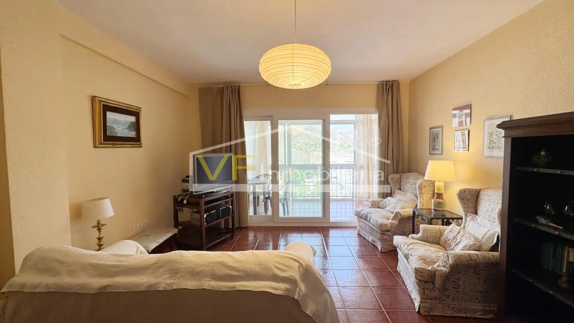 Sala de estar de Piso de alquiler en Málaga
