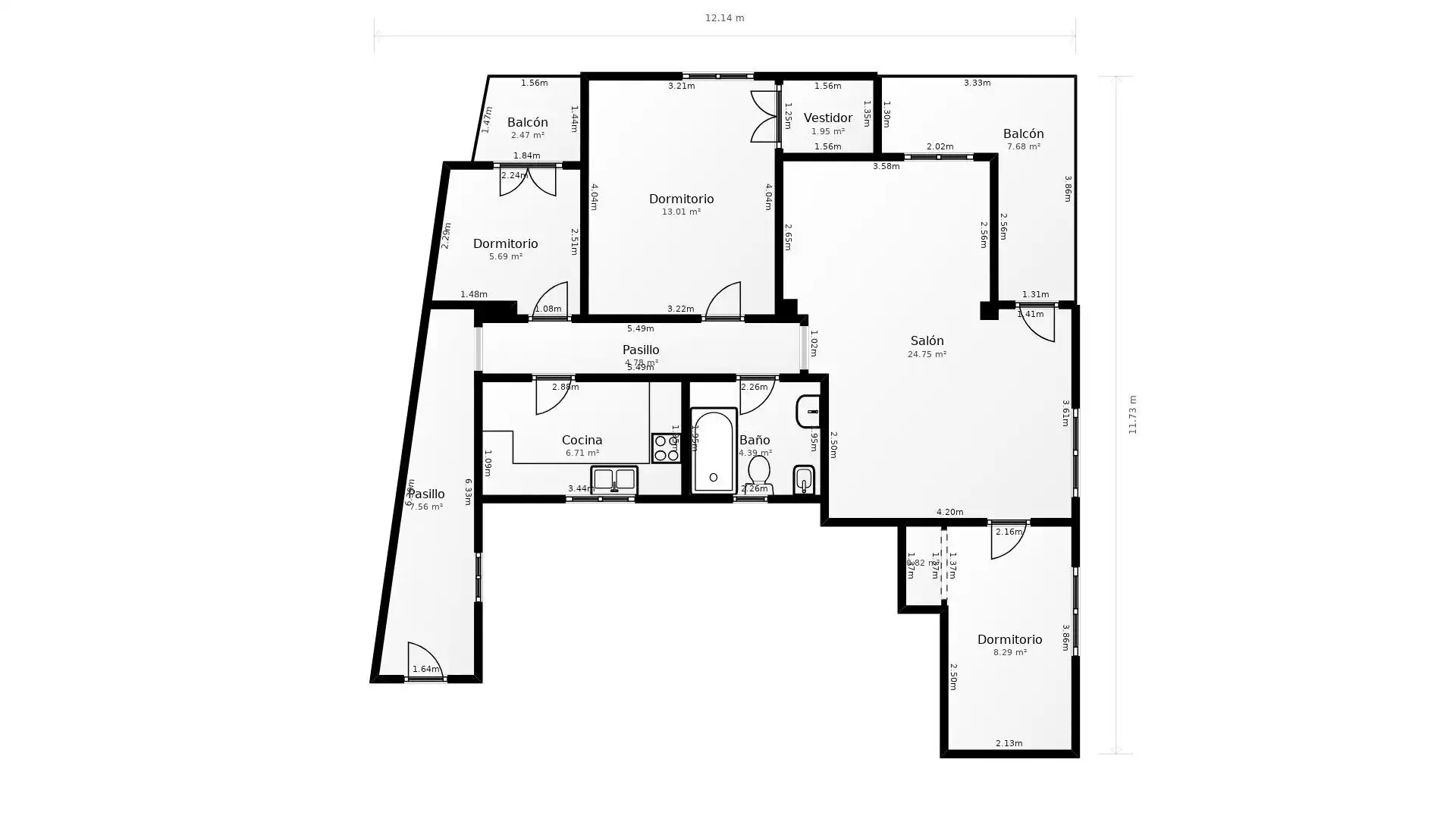 Wohnung mit Terrasse zum Verkauf in Plaza PRADO DEL, imagen 24