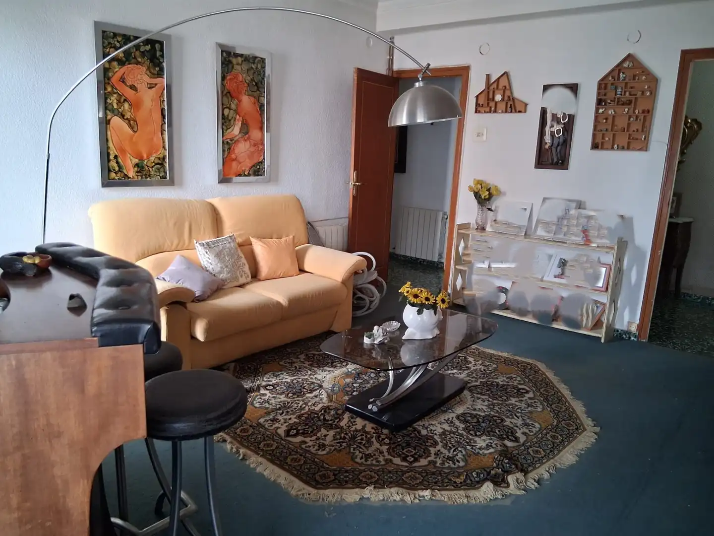 Sala de estar de Piso en venta en Valencia con Balcón