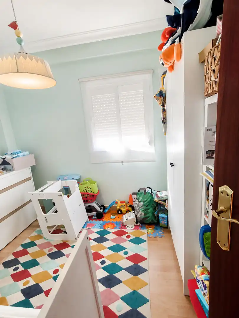 Bedroom of Flat for sale in San Juan de Aznalfarache  with Air Conditioner