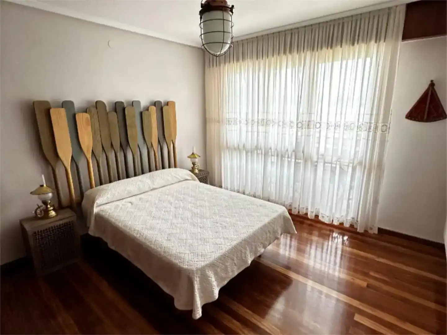 Bedroom of Flat for rent in Santoña  with Private garden, Parquet flooring and Storage room