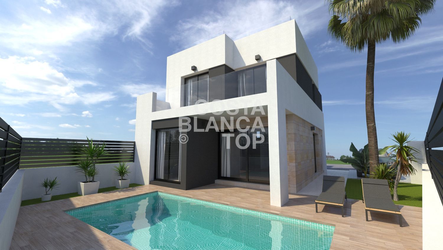 Exterior view of House or chalet for sale in La Nucia  with Air Conditioner, Heating and Private garden