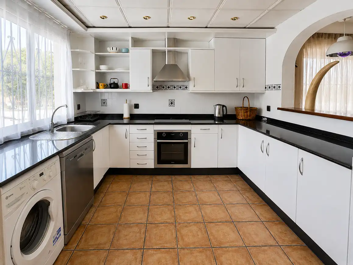 Kitchen of Houses for rent in La Nucia  with Air Conditioner, Terrace and Swimming Pool