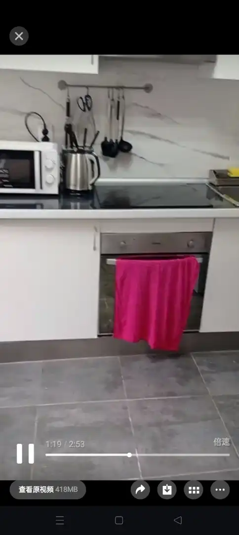 Kitchen of Flat for sale in Bilbao   with Heating, Furnished and Oven