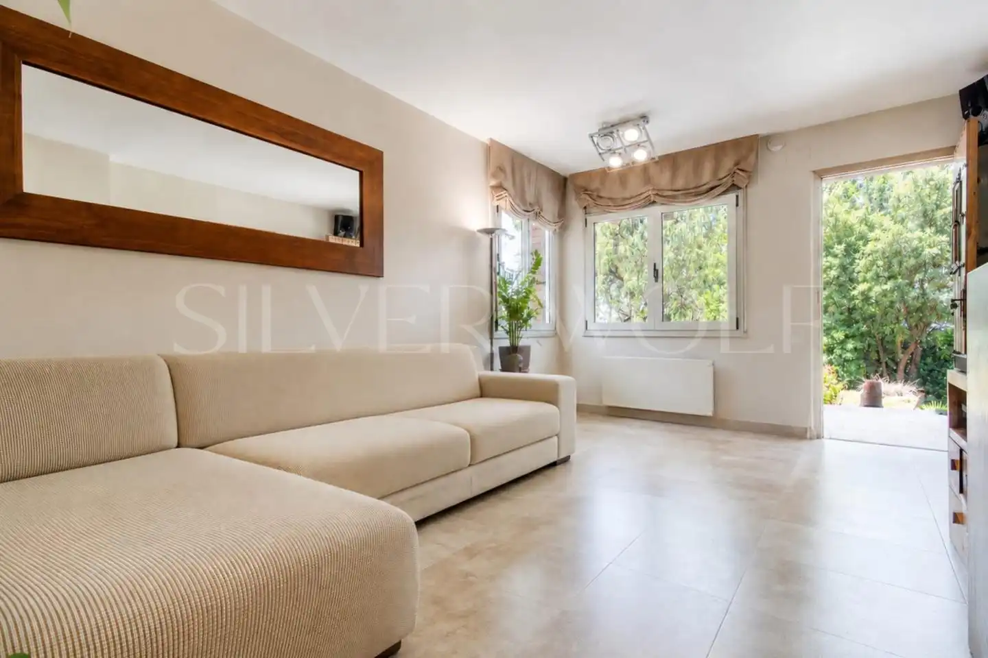 Living room of Houses for sale in L'Ametlla del Vallès  with Air Conditioner, Heating and Private garden