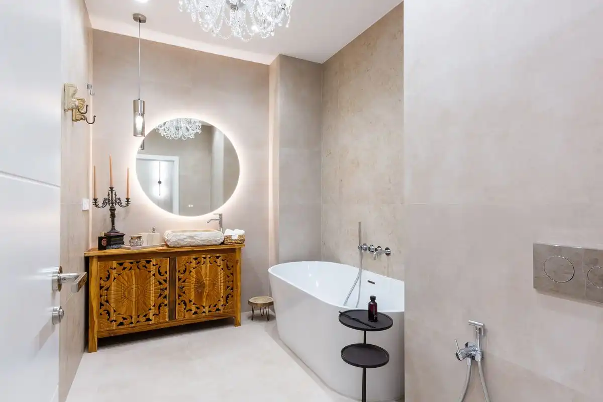 Bathroom of Ground floor for sale in Torrent  with Air Conditioner, Heating and Terrace