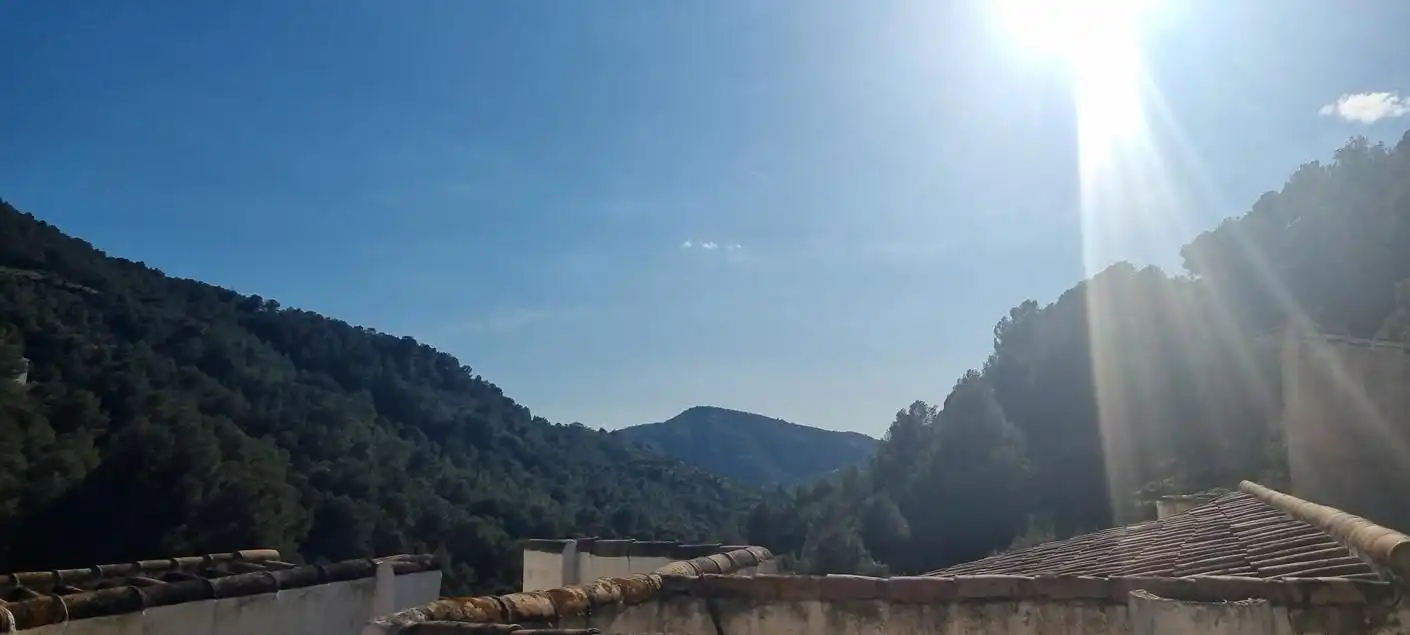 Exterior view of Detached homes for sale in Cómpeta  with Terrace and Swimming Pool