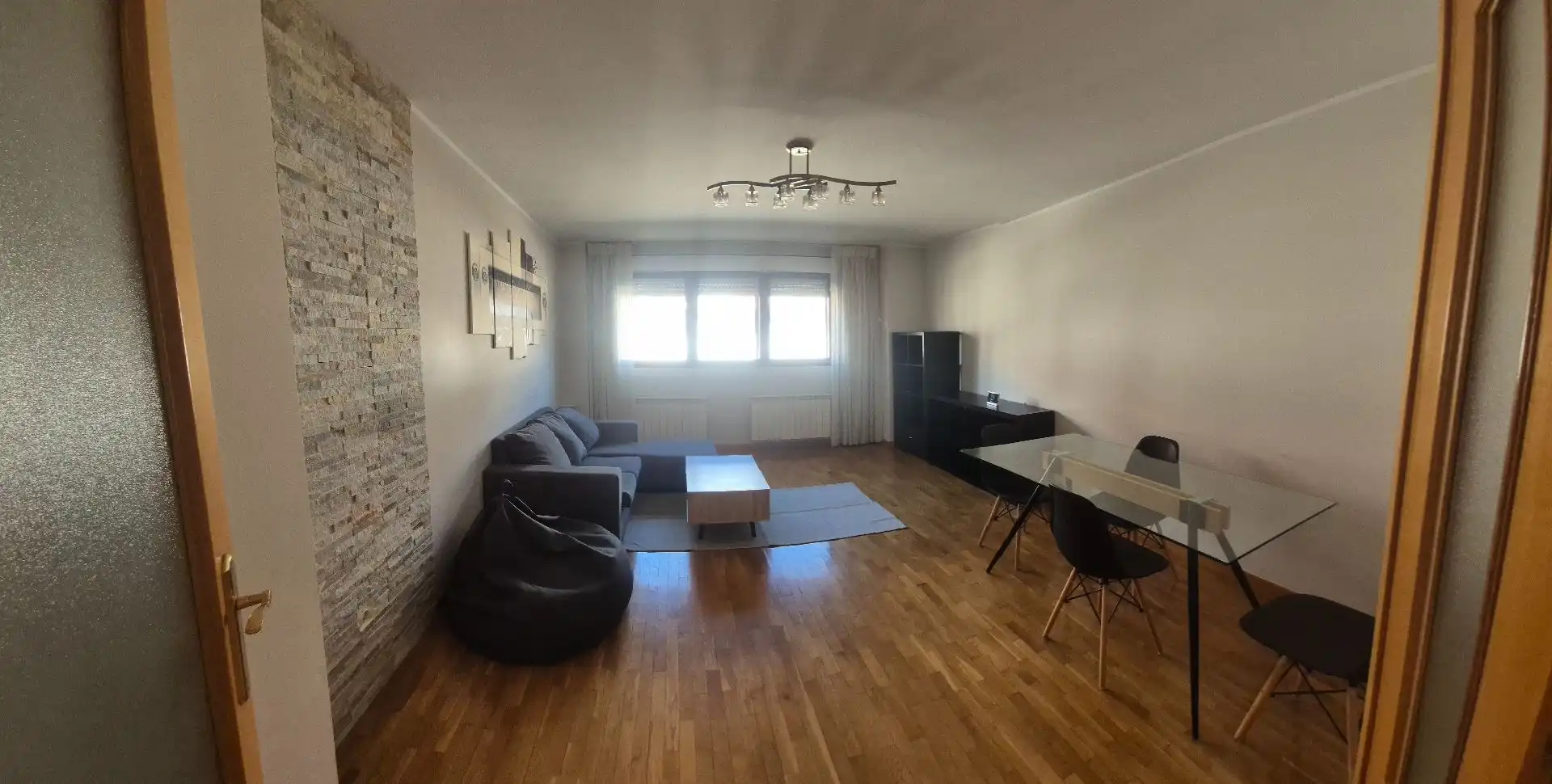 Living room of Flat for sale in Cistérniga  with Heating, Storage room and Furnished