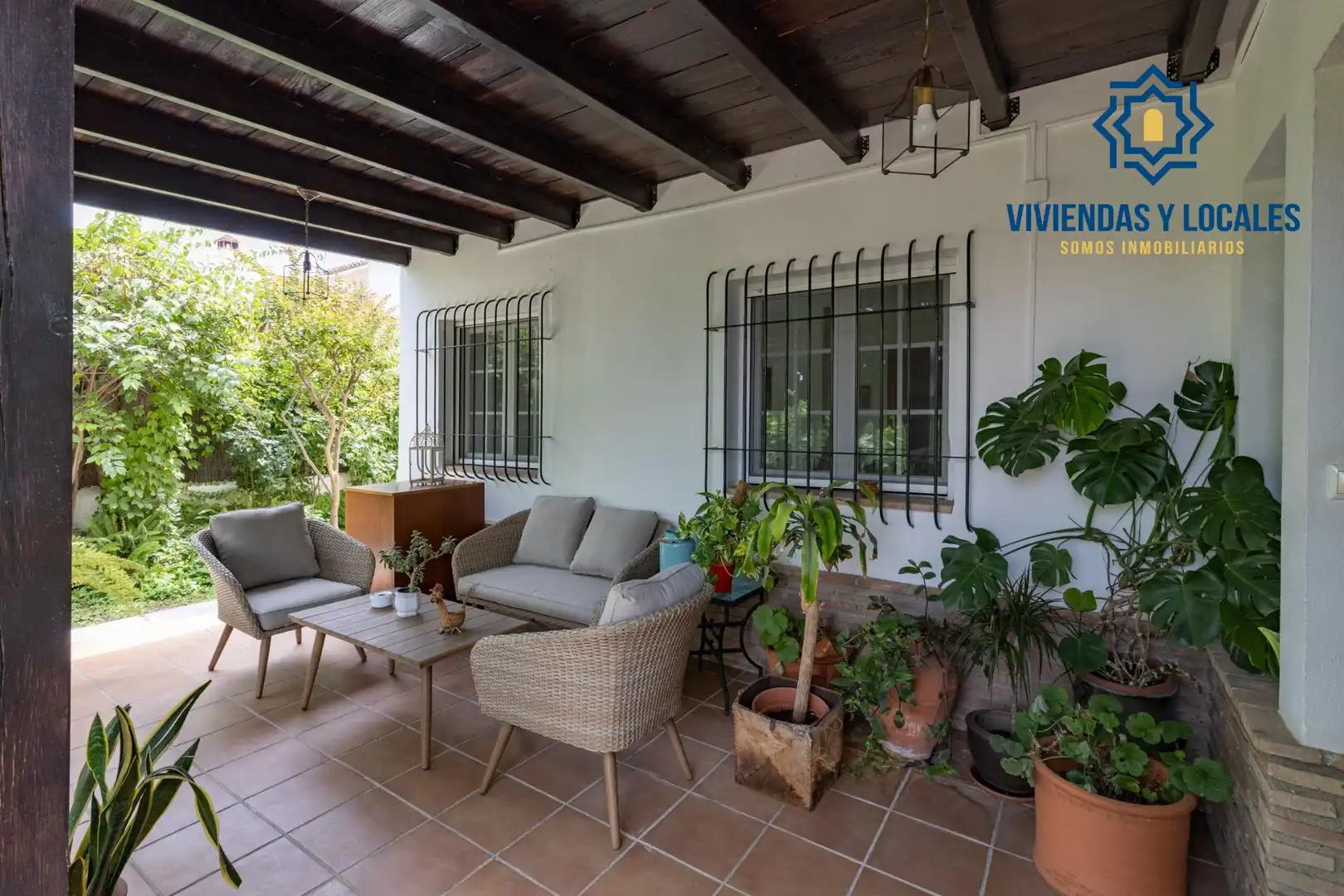 Terraza de Casa o chalet en venta en La Zubia con Aire acondicionado, Calefacción y Jardín privado
