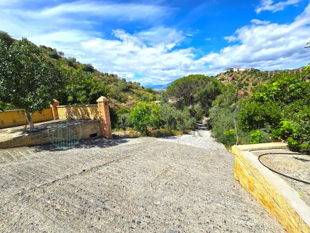 Vista exterior de Casa o chalet en venta en Álora con Jardín privado
