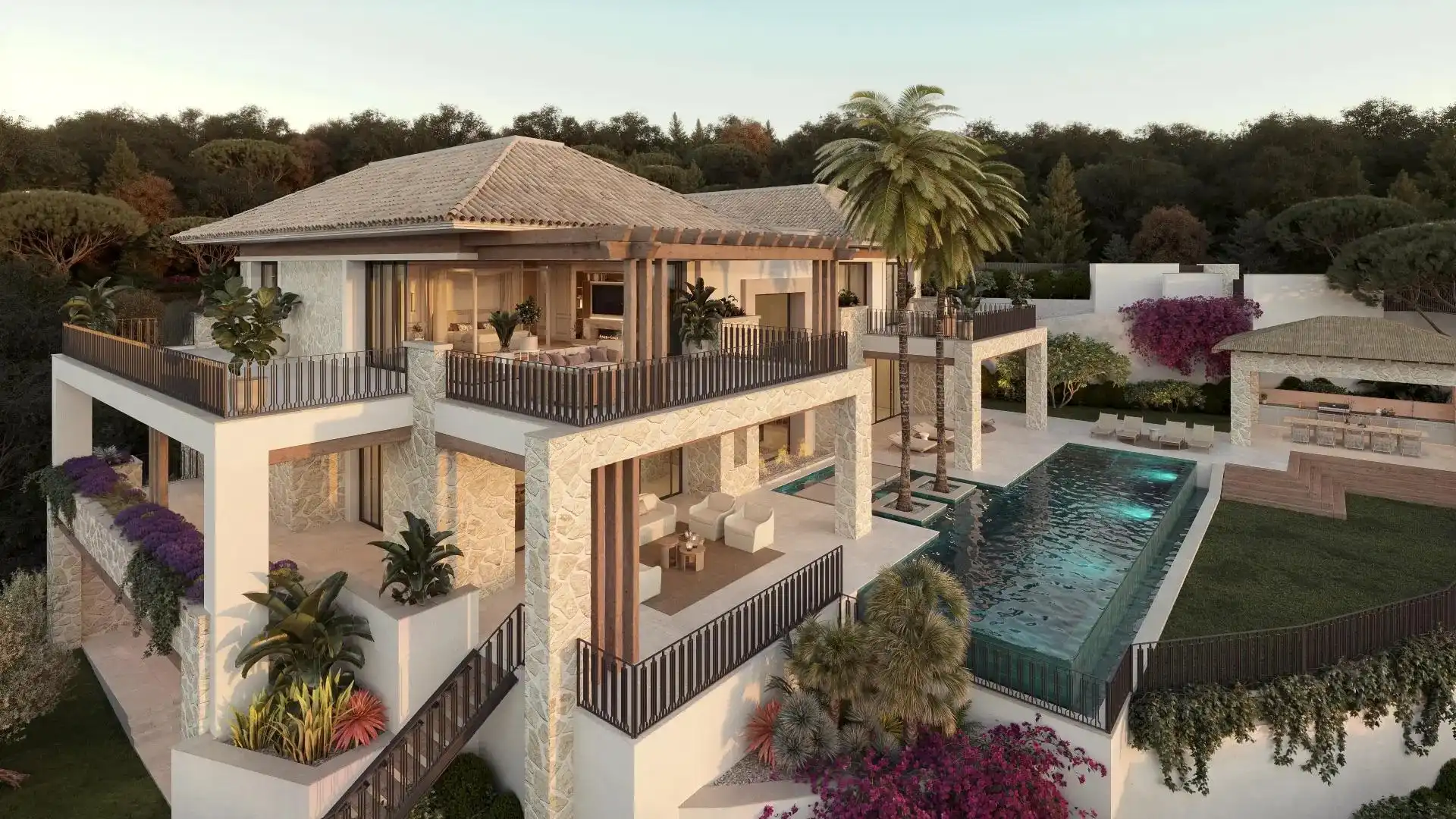 Terraza de Casa o chalet en venta en Benahavís