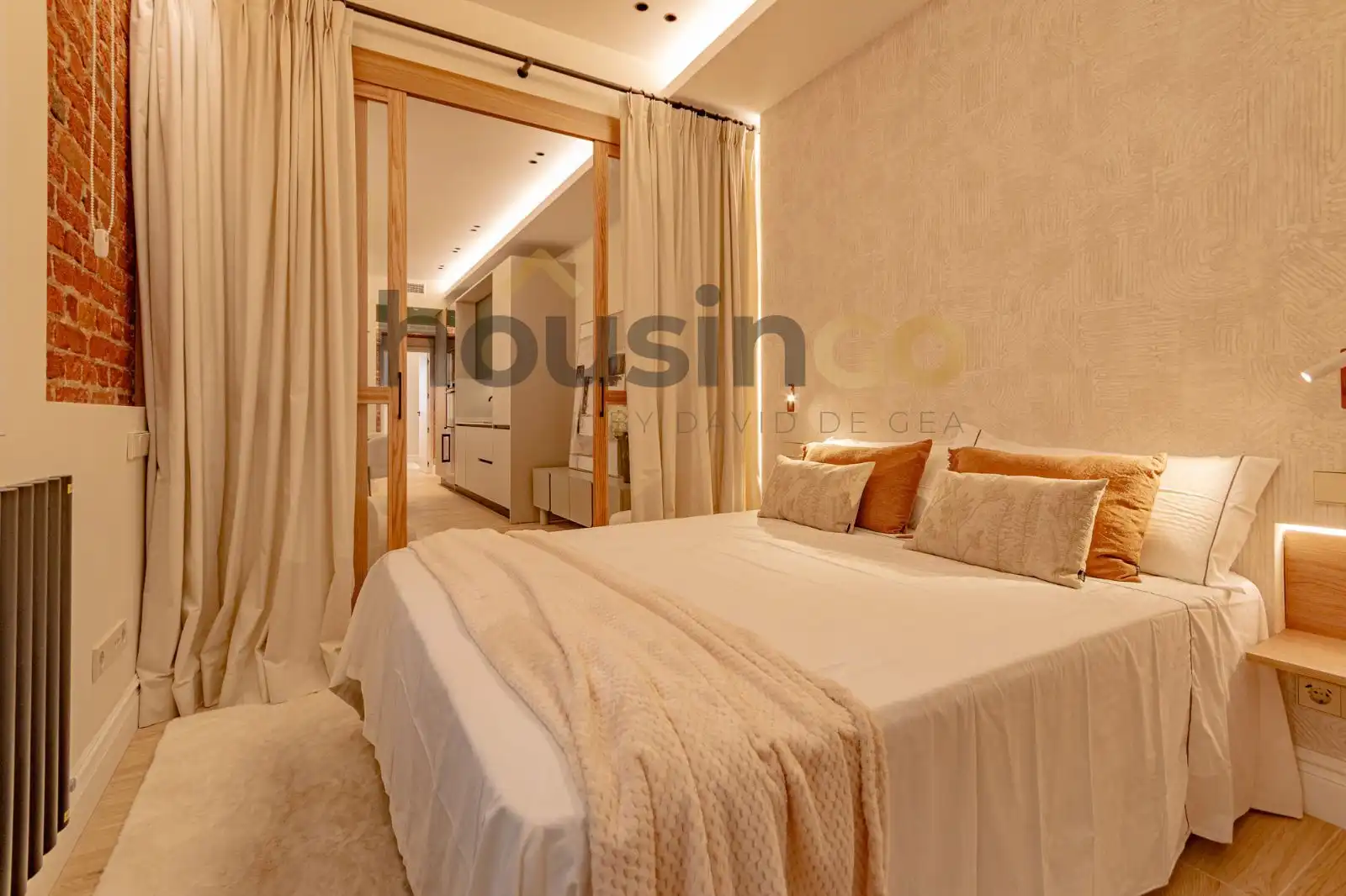 Schlafzimmer von Wohnung zum Verkauf in Barrio de Salamanca