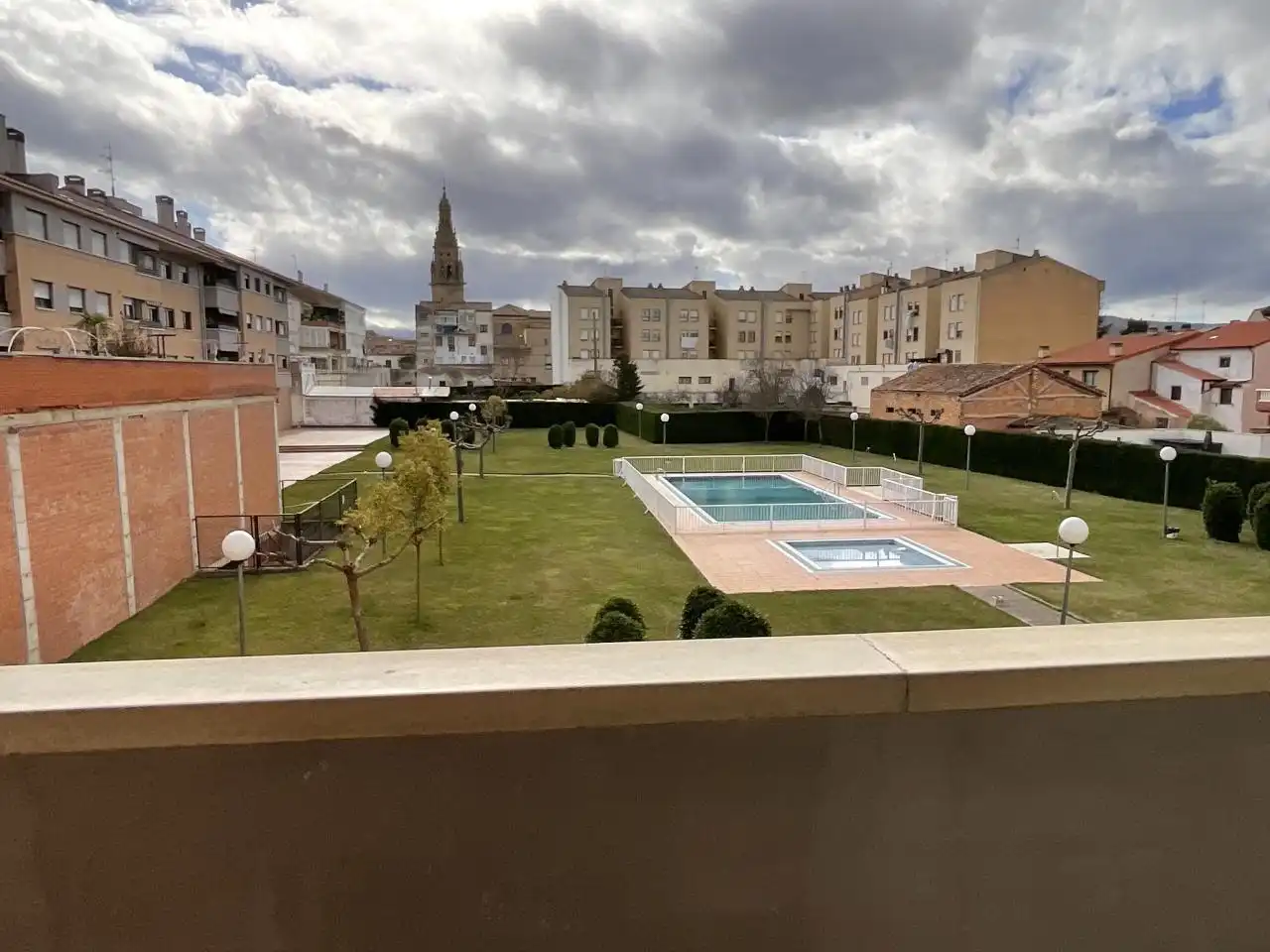 Swimming pool of Apartments for sale in Santo Domingo de la Calzada  with Heating, Parquet flooring and Storage room