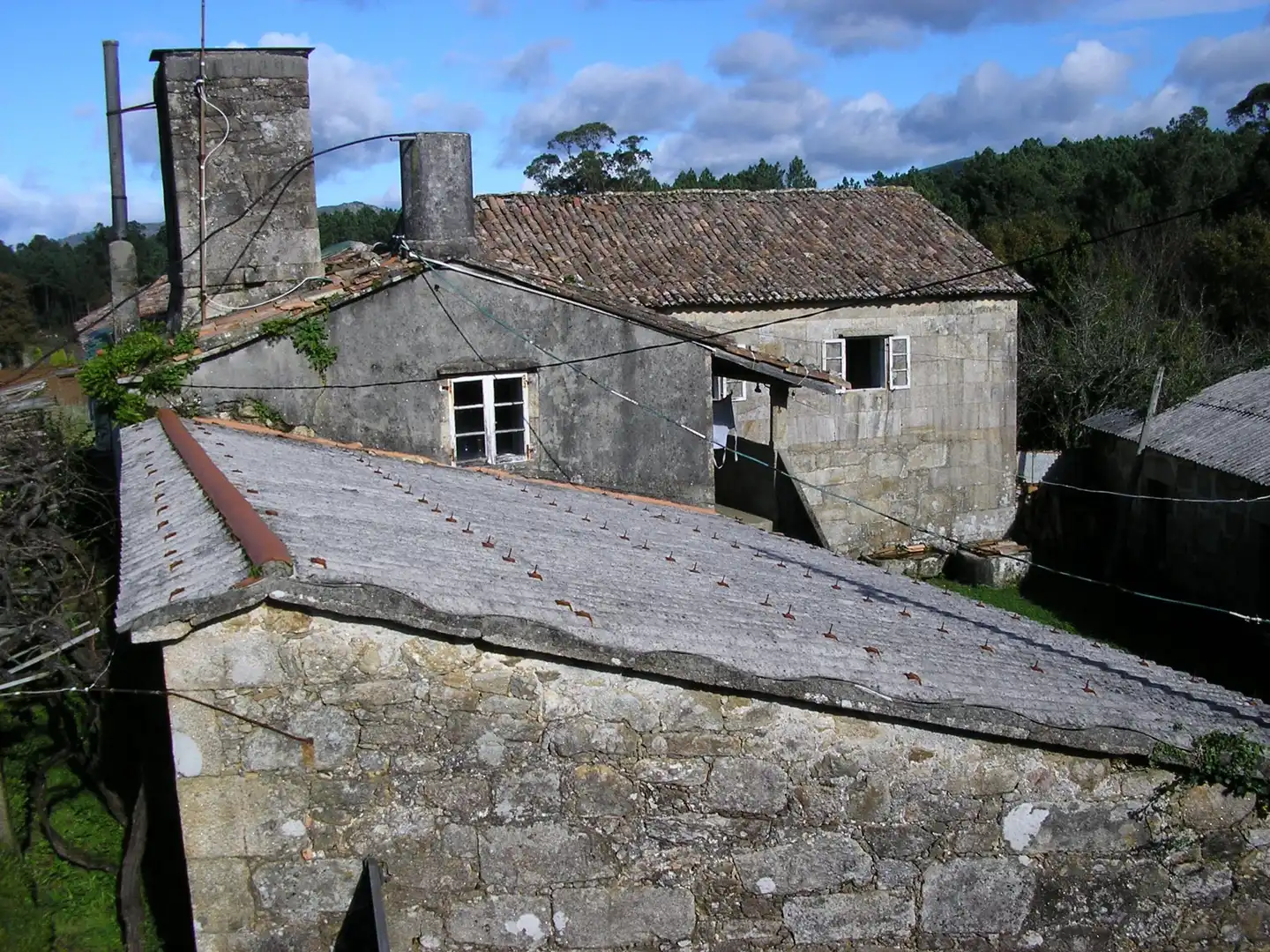 Vista exterior de Casa o xalet en venda en Boiro