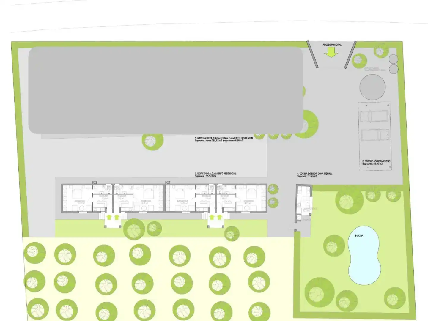 Wohnung zur Miete in Valverde de Leganés mit Klimaanlage, Privatgarten und Schwimmbad