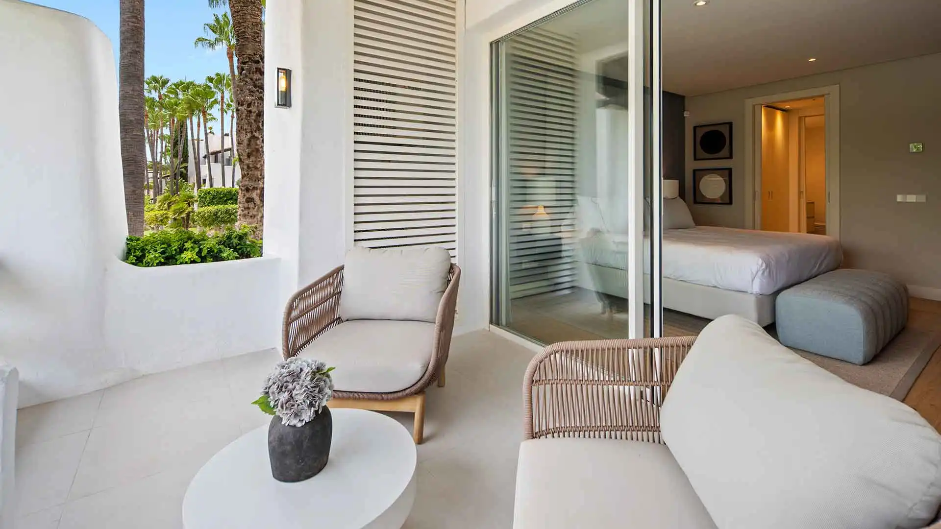 Terraza de Apartamento en venta en Marbella con Aire acondicionado, Terraza y Piscina