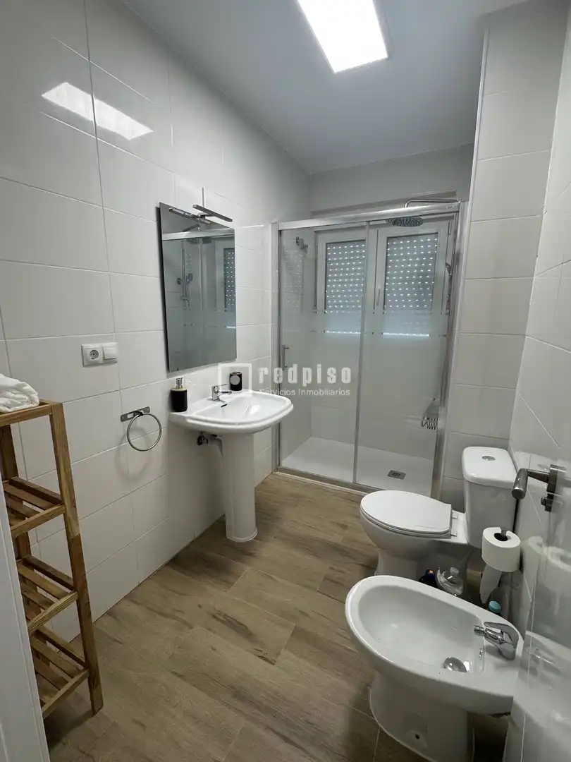 Bathroom of Flat for rent in Málaga  with Furnished and Alarm